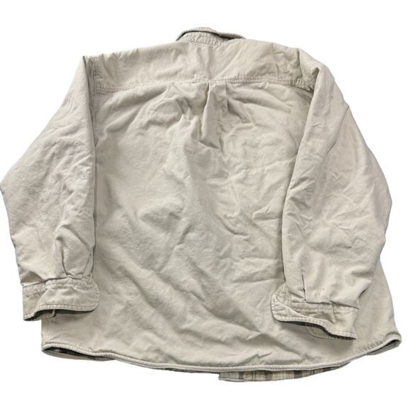 Vintage Levis Jacket Mens Sz 2XL Tan Blanket Lined Shacket Barn Chore Work Coat - Picture 8 of 9